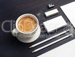 Stationery, coffee cup
