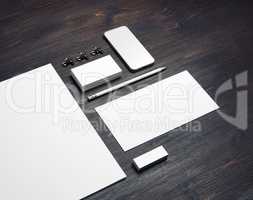 Blank stationery set