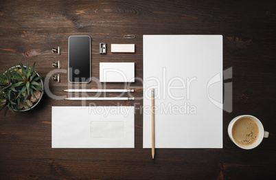 Photo of blank stationery