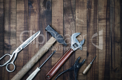 Old work tools