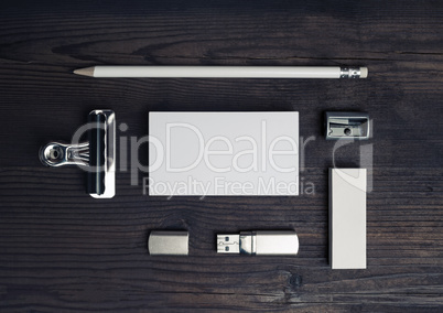 Blank stationery set