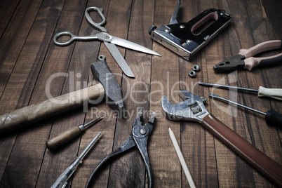 Set of different tools