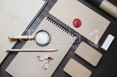 Blank vintage stationery