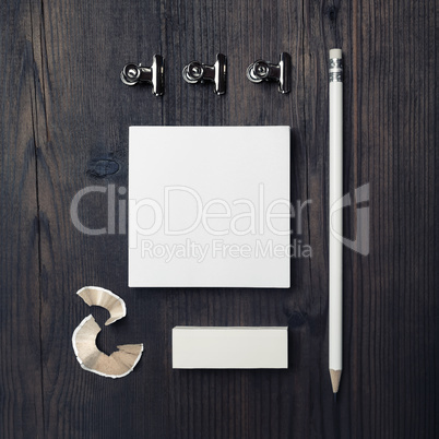 Blank stationery template