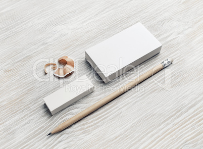 Blank stationery set