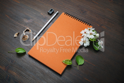 Blank stationery set