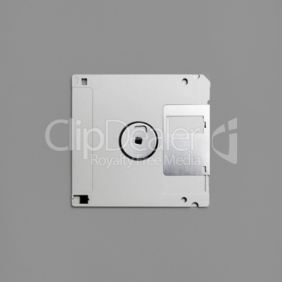 Gray floppy disc