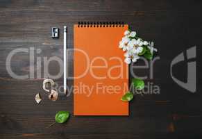 Stationery and flowers