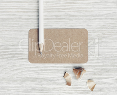 Blank stationery template