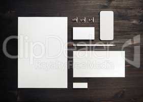 Blank stationery template