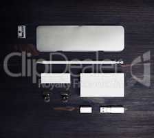 Blank corporate stationery