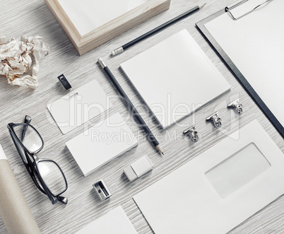 Photo of blank stationery