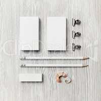 Blank stationery template