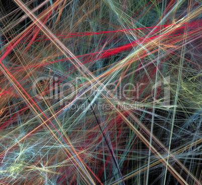 image of one  Illustration of digital fractal