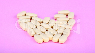 hiv therapy efavirenz on pink background