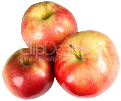 three apples