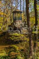 Alcove in the Sofiyivsky arboretum. Uman, Ukraine