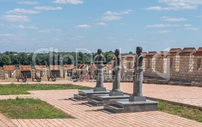 Inside of Bender fortress, Moldova