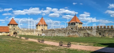 Inside of Bender fortress, Moldova