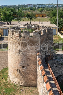 Fortress walls and towers of the Bender fortress, Moldova