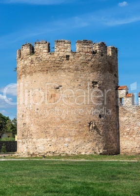 Fortress walls and towers of the Bender fortress, Moldova