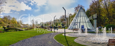 Fantasy park Nova Sofiyivka in Uman, Ukraine