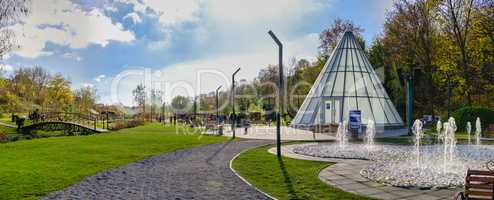 Fantasy park Nova Sofiyivka in Uman, Ukraine