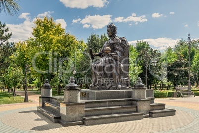 Monument to Catherine the Great in Tiraspol, Transnistria
