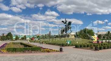 Monument to Alexander Suvorov in Tiraspol, Transnistria