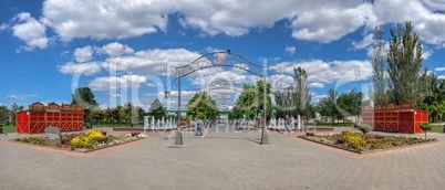 Alexander Suvorov square in Tiraspol, Transnistria