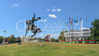 Monument to Alexander Suvorov in Tiraspol, Transnistria