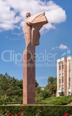 Monument to Lenin in Tiraspol, Transnistria