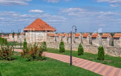 Fortress walls and towers of the Bender fortress, Moldova