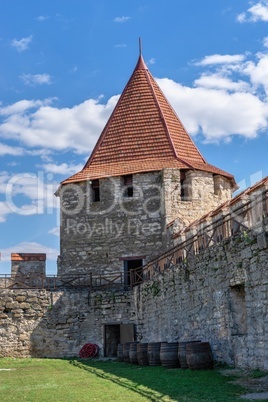 Fortress walls and towers of the Bender fortress, Moldova