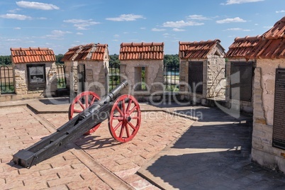 Fortress walls and towers of the Bender fortress, Moldova