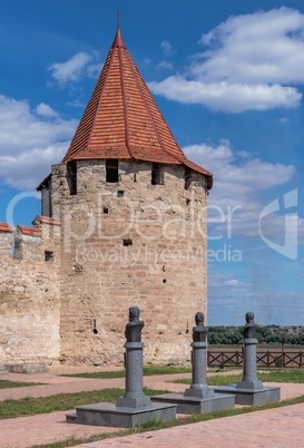 Fortress walls and towers of the Bender fortress, Moldova