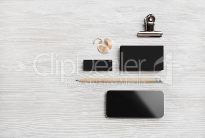 Smartphone, blank stationery