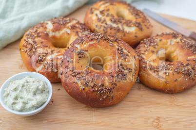 Vollkorn Bagels