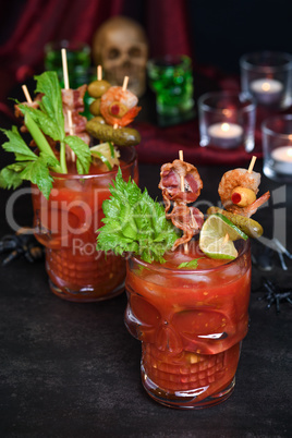 Caesar or Bloody Mary cocktail