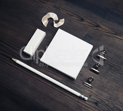 Blank stationery template