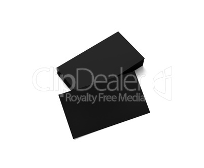 Black business cards