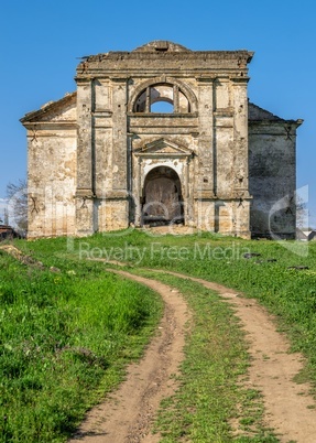 Catholic church in Kamenka village, Odessa region, Ukraine