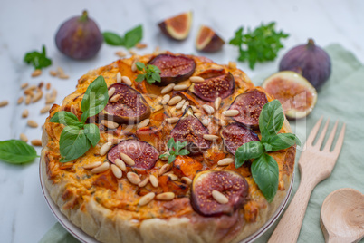 Feigen Quiche