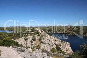 Channel of St. Anthony at Sibenik in Croatia