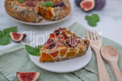 Feigen Quiche