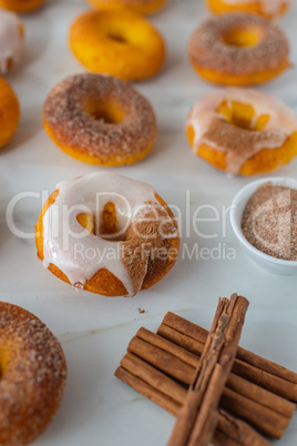 Kürbis Donuts Kürbis Donuts