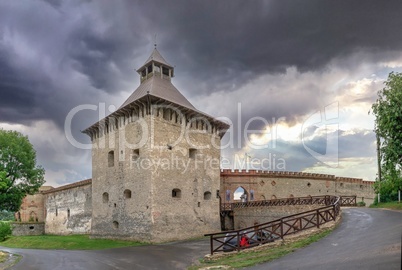 Tower in Medzhybish fortress, Ukraine