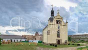 St. Nicholas church in Medzhybish fortress, Ukraine