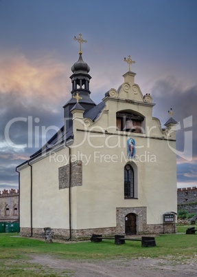 St. Nicholas church in Medzhybish fortress, Ukraine