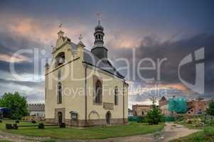 St. Nicholas church in Medzhybish fortress, Ukraine
